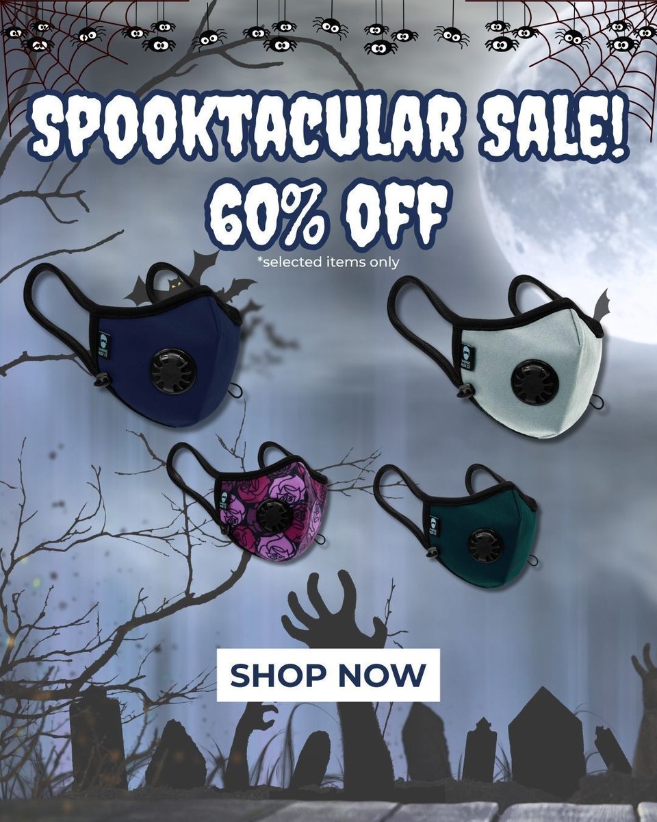 CambridgeMaskCo's tweet image. 🎃 This spook-tacular season, scare away germs, pollution &amp;amp; allergens with our triple-layer masks! Shop our fangtastic Halloween sale &amp;amp; save up to 60% off.

Get yours: buff.ly/RIcMiwU

#FilterFaceMask #CambridgeMask #BreatheClean #HalloweenSale