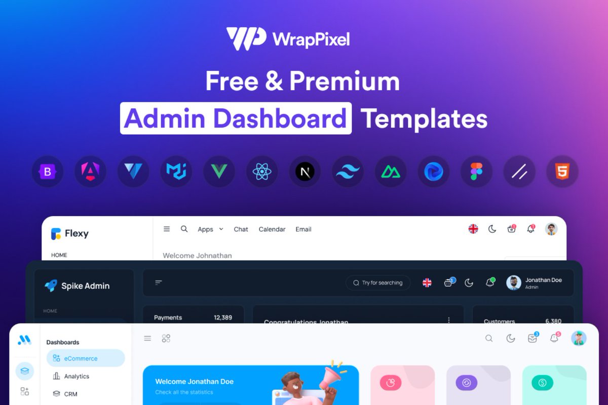 Side project showcase - check out WrapPixel - Build Admin Panels &amp; Dashboards without Starting from Scratch - sideprojectors.com/project/66820/… <a href="/sideprojectors/">Side Projectors</a> #sideproject #makers #entrepreneur #wrappixel @wrappixel