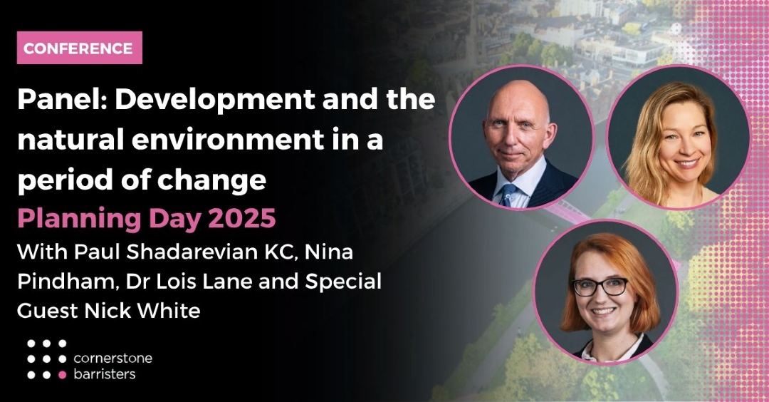 Development &amp; Nature: Navigating a Whirlwind Year of Change! 🌪️🌳

The relationship between development and the natural environment has never been more complex.

cornerstonebarristers.com/event/planning…

#EnvironmentalLaw #PlanningLaw #BiodiversityNetGain #BNG #NutrientNeutrality