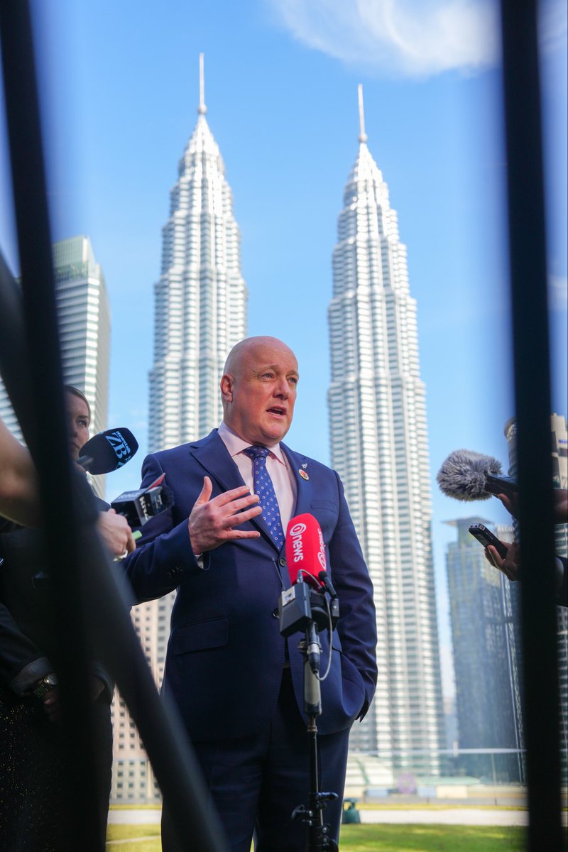 Trade is up $12b since we came into government. 

Here in Kuala Lumpur, I’m pushing to make our trade agreements deliver even more for Kiwi exporters. 

The Indo-Pacific is home to the largest economies on the planet, it accounts for two-thirds of global GDP, and 70% of our
