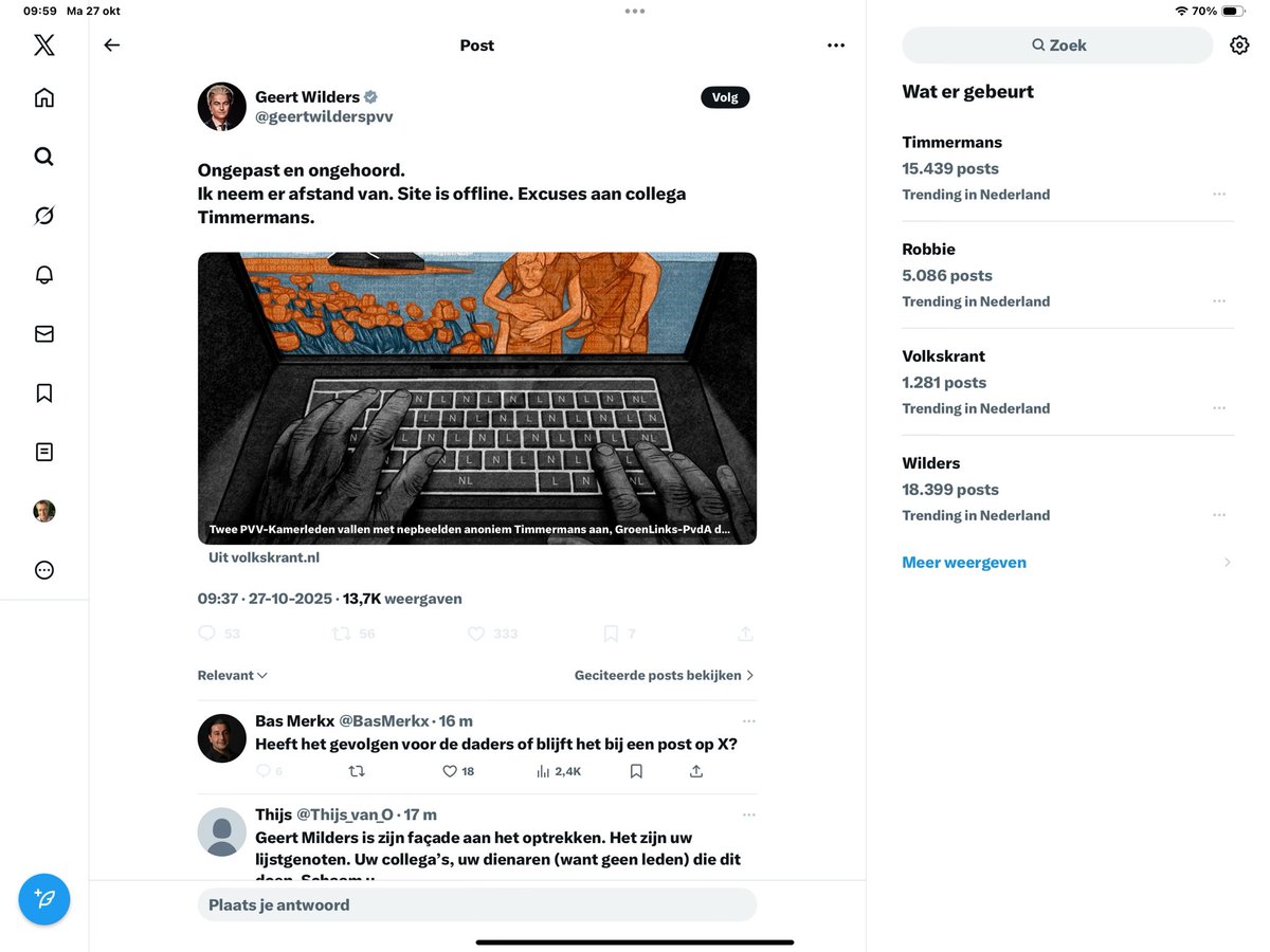 Hoe de heer Milders omgaat met de daders, de nrs 23 en 24 op zijn lijst, daar moeten we blijkbaar nog even van wegkijken