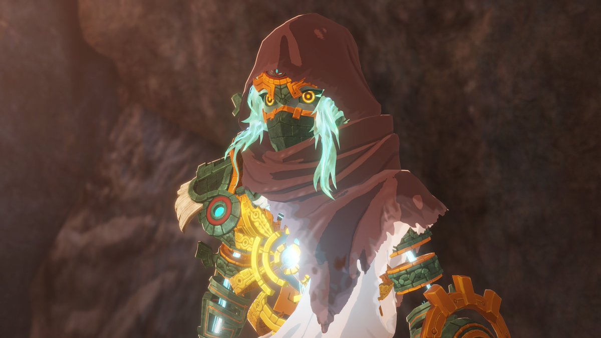 NintendoFrance's tweet photo. Ce Golem entouré de mystère est capable de se transformer pour sillonner les cieux.

#HyruleWarriors https://t.co/Jq1wEn3jQG