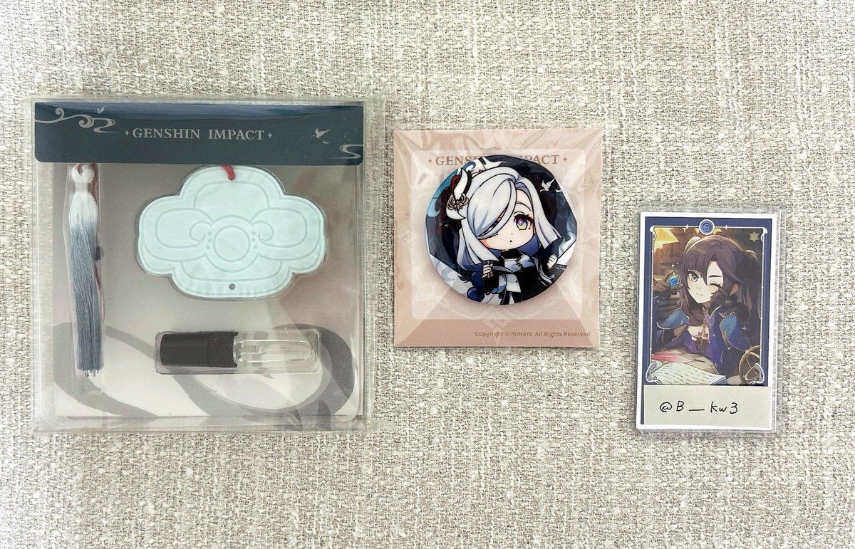 【原神 譲渡 交換 買取】
ウエハース 特典 スシロー ホヨランド おみくじ

出￤申鶴 刻晴 ファルザン 集合(シークレット) やっちゃんてっちゃん 他

求￤同異種モナ＞カチーナ＞定価+送料(ファルザンは再譲渡品のため価格要相談)

コードは全て使用済です。お気軽にお声掛けください☺︎