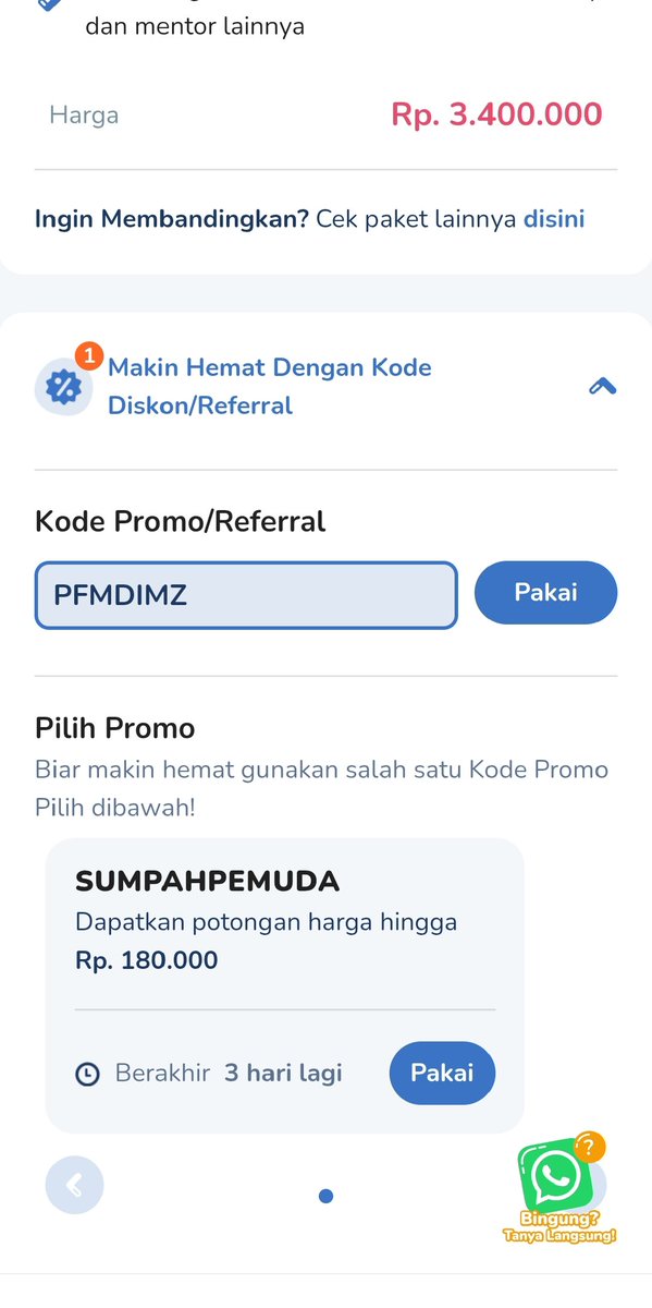 mipykode's tweet image. New promo in mipy gaiss
REKOMEN :PRIME UTBK 1 TAHUN/LIVE CLASS UTBK & TKA
ini masih ada diskonnyaa loh, langsung ke web resmi mipy (PFMDIMZ+SUMPAHPEMUDA)
t. mipy utbk bimbel online les snbt ptn tryout mandiri diskon kode promo pahamify les tka simak ui utul ugm les online