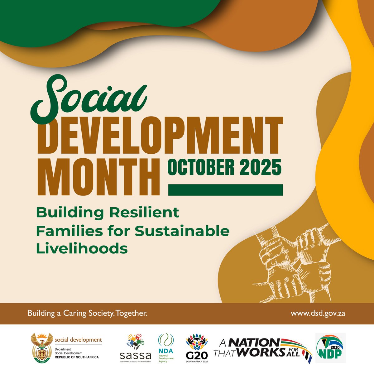 GCIS_IRC's tweet image. Government provides services to survivors of   abuse and is working to ensure that perpetrators are punished.
#SocialDevelopmentMonth2025