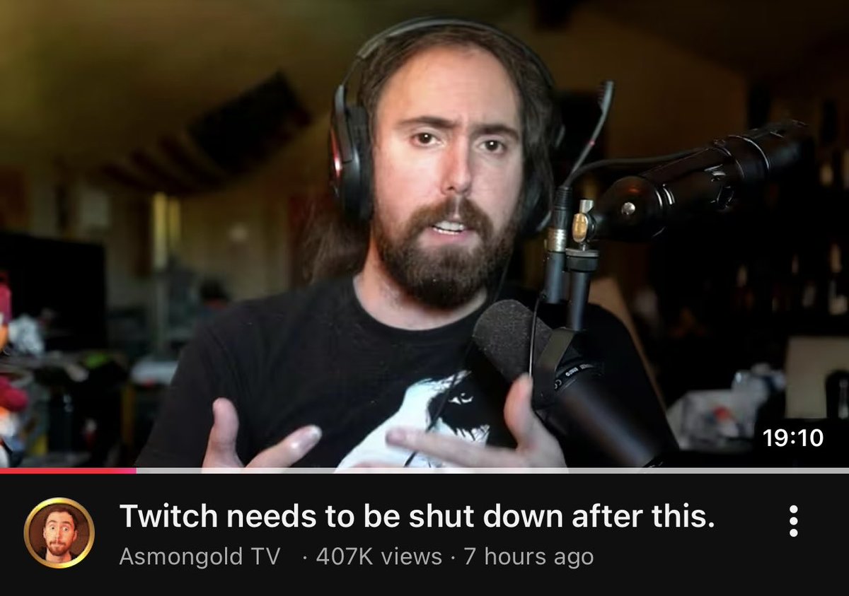 StreamClipsX's tweet image. Asmongold thinks it’s time to shut down Twitch after the Nina Lin x Zoe Spencer SA videos published on the platform had minimal repercussions