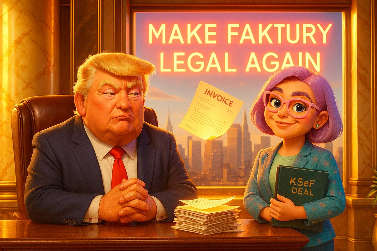 aleProgramy's tweet image. Trump zerwał rozmowy handlowe po jednym filmiku. 🤯

My po jednym pytaniu o szablon faktury wiemy, że klient jeszcze nie testował KSeF-u. 🫣🥸

Nie czekaj na ostatnią chwilę!

Make swoje Faktury Legal Again! 🥳

#KSeF #faktury #przedsiębiorcy #humorbiznesowy
#biuroweżycie