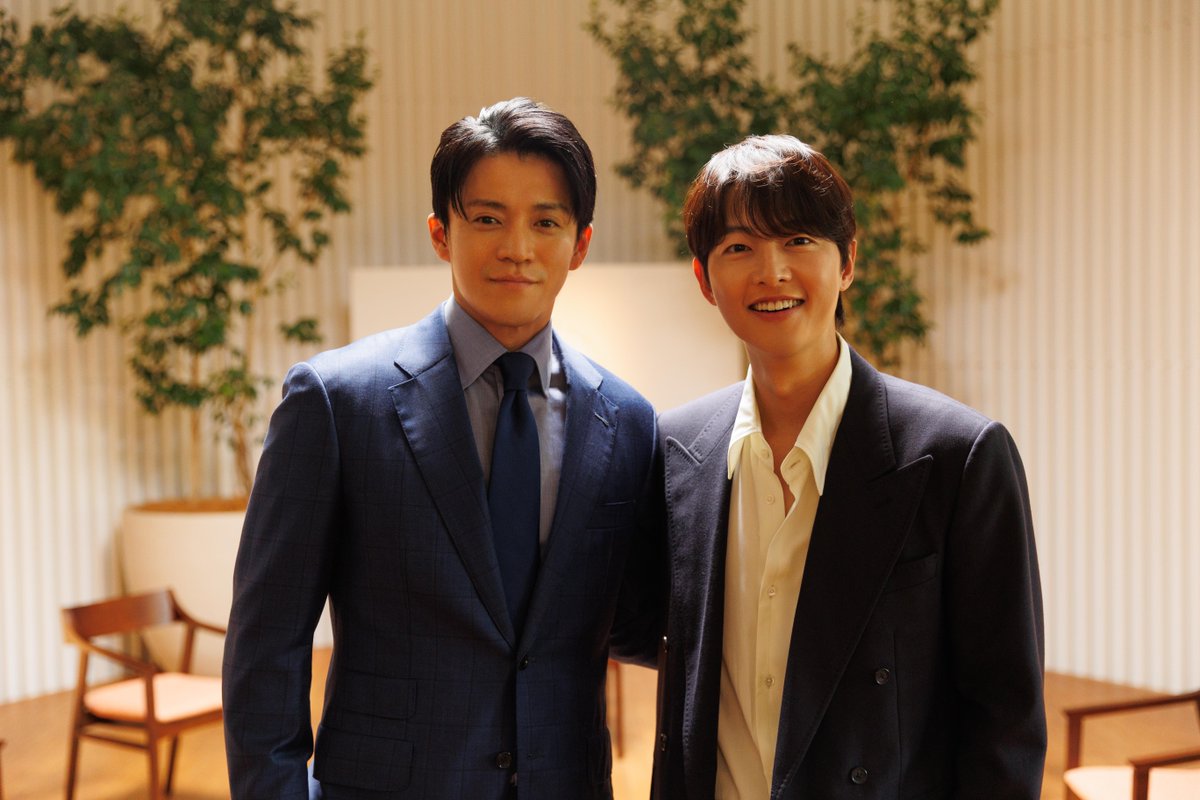 『#匿名の恋人たち』に坂口健太郎とソン・ジュンギ（「ヴィンチェンツォ」主演）がカメオ出演！
気づいた？