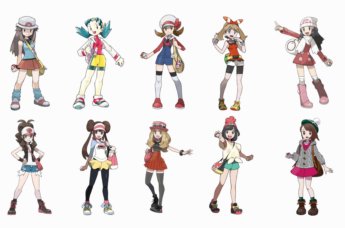 kashmimo's tweet image. Pokegirls🩷 #PokemonLegendsZA