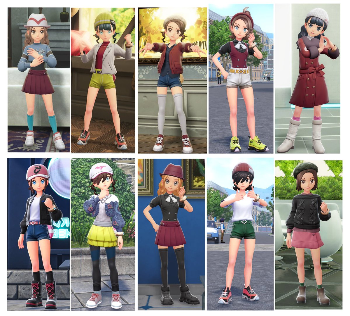 kashmimo's tweet image. Pokegirls🩷 #PokemonLegendsZA