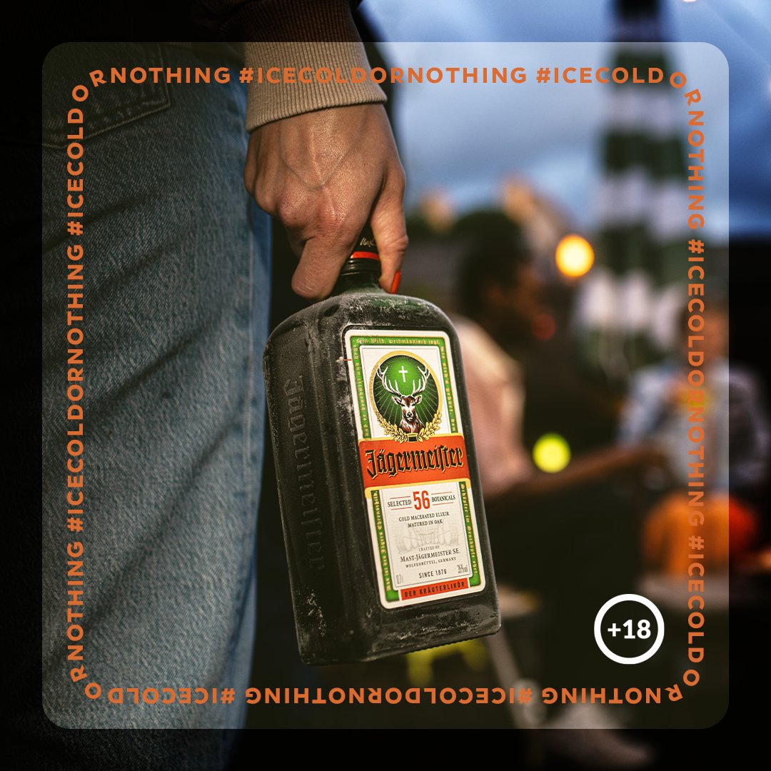 JagermeisterNG's tweet image. No ice, no vibe. Jägermeister must be served at -18°C or e no go sweet. Keep it chilled, keep it real. 

#TheMeistersExpression #JägermeisterNG #IceColdorNothing