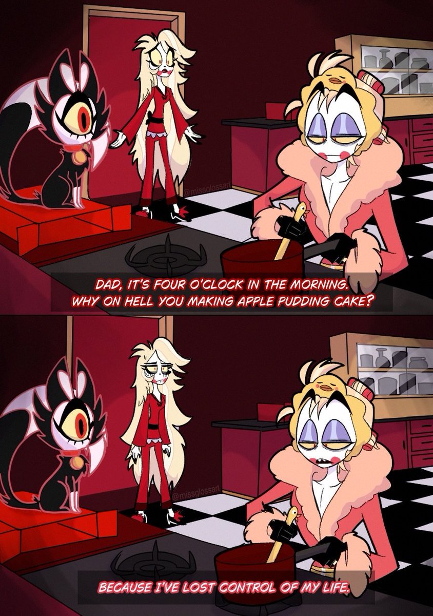Late Night Cravings #HazbinHotelCharlie #HazbinHotelLucifer #HazbinHotel