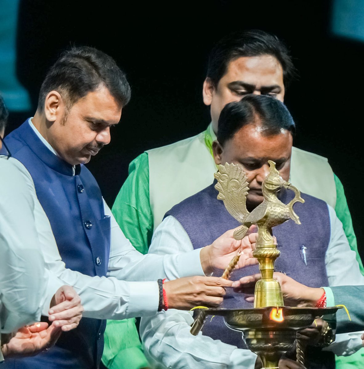 MohanMOdisha's tweet image. Joined the delegates at #IndiaMaritimeWeek2025 , a premier platform that brings together policymakers, industry leaders, and stakeholders to chart the course for India’s maritime growth. The event resonates with India’s vision for leadership in shipbuilding, logistics, and…