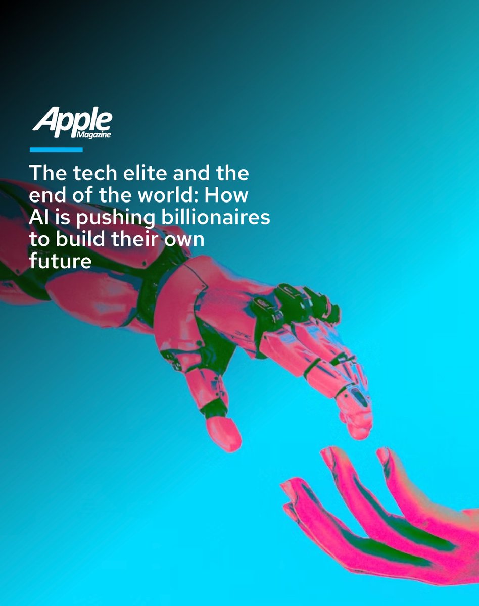 Inside the minds of the tech elite - where innovation meets apocalypse. As AI accelerates beyond human control, billionaires are quietly building their own escape plans for the future they helped create.💻🌏
🔗 Read the full issue  👉 bit.ly/49pkKLM