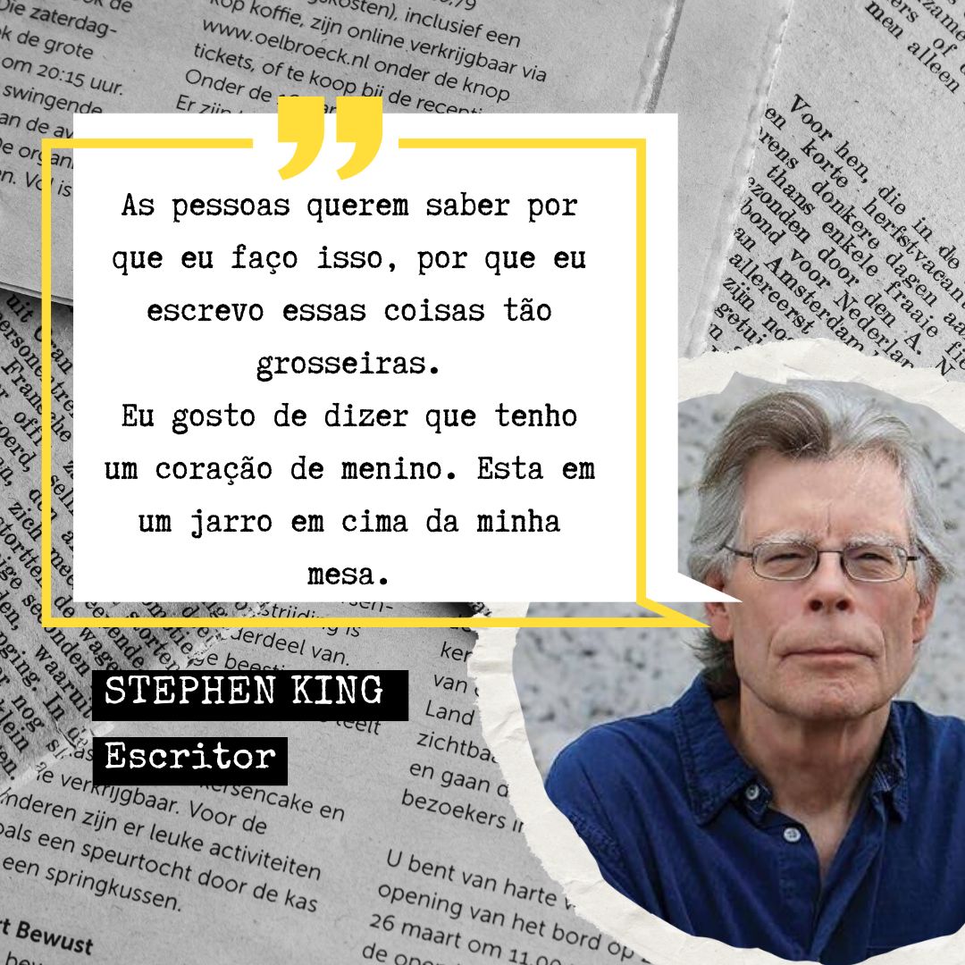 Bom dia #Kinglovers! Um excelente início de semana para todos nós. #bomdia