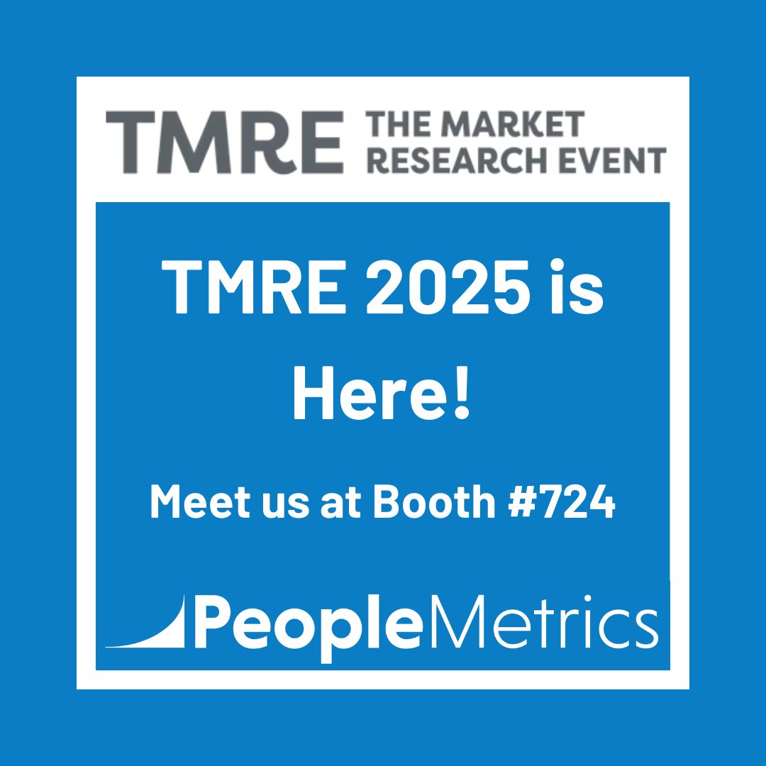 At PeopleMetrics, everything starts with real human voices, including the insights we capture through advisory boards and CX programs for leading brands.

Now, we’re showing what happens when those verified voices meet AI at #TMRE25.

Join me and Monika Mandrakas, our client at