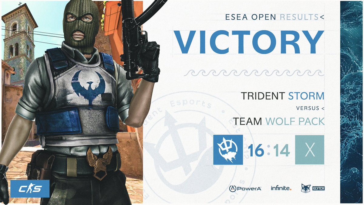 #RESULTS 

Another week, another #TridentStorm victory as take out #WolfPack 16-14 on Overpass. 

GGWP to both teams tonight.

#RaiseYourTrident 🔱