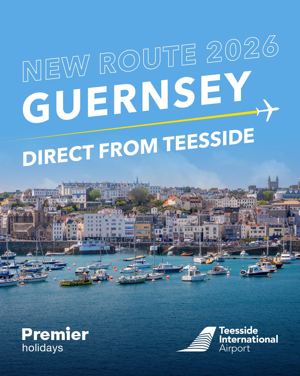 Teesside International Airport tweet media