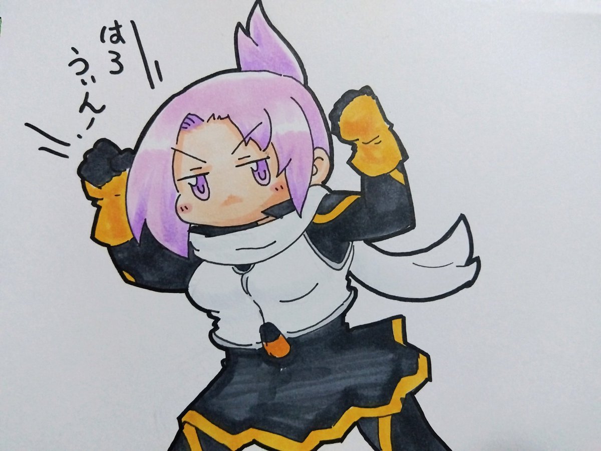 「ハロウィンカラーのりんさん、」|かぷちぃののイラスト