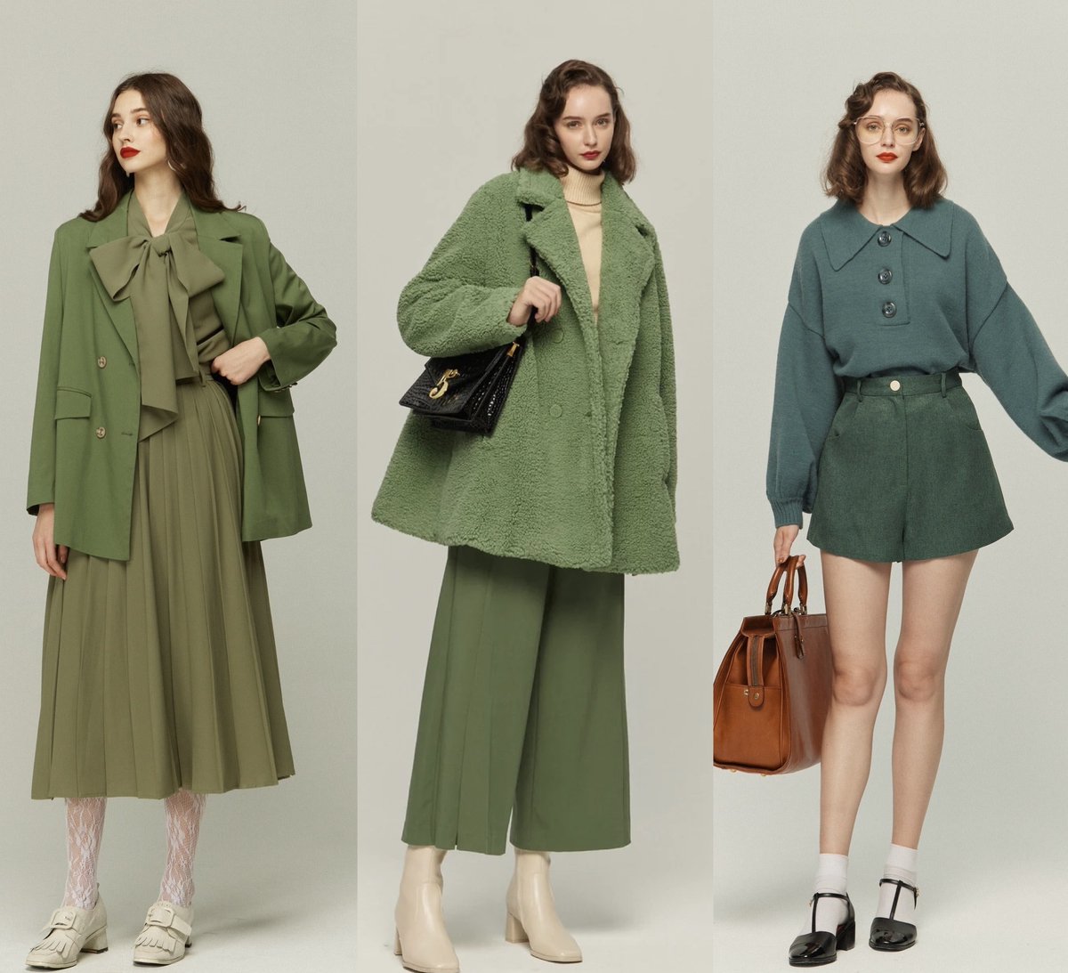 Tnewties「今日もフォーチュンクッキーがある」グリーンXS Tnewties