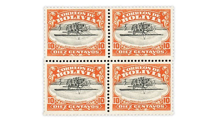 Scarce U.S. Prexie color variety, rare Bolivia airmail invert error in Nov. 4-5 Cherrystone auction. linns.com/news/auctions/… #LinnsStampNews
