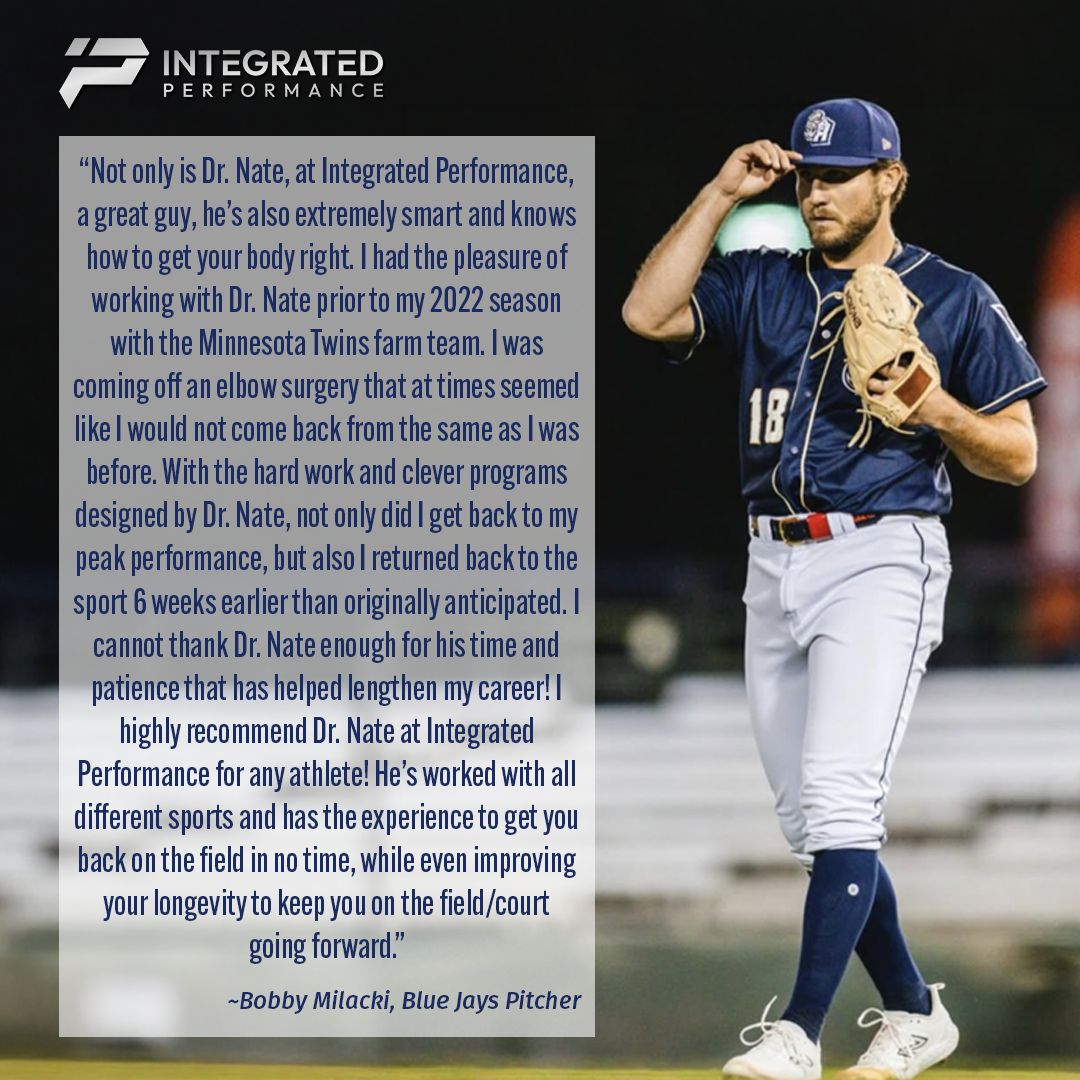 ⚾ Injury holding you back?

⚾ Want to rehab AND level up your game at the same time?

Dr. Nate Denning, who worked with the Minnesota Twins, is offering FREE phone consults!

Get results like these—don’t wait to get started!

🔗 bit.ly/4evAoEgLink