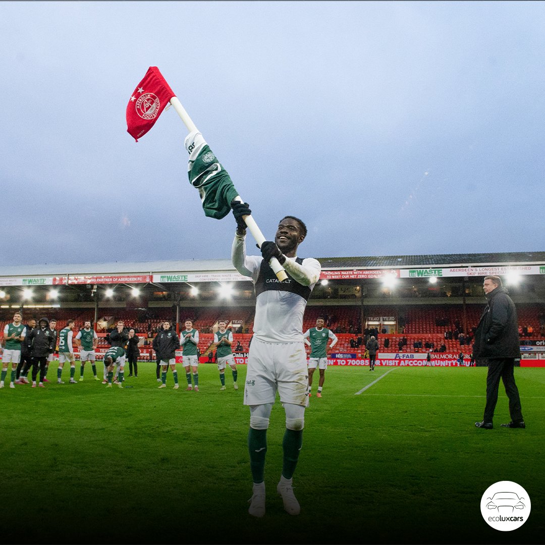 HibernianFC_CP's tweet image. Three points!  Away days done right! 💚

Elie Youan’s late goal, along with Klidje’s strike, his second in as many Premiership games, secured a 2-1 win over Aberdeen at the weekend.

#Hibs #HibernianFC