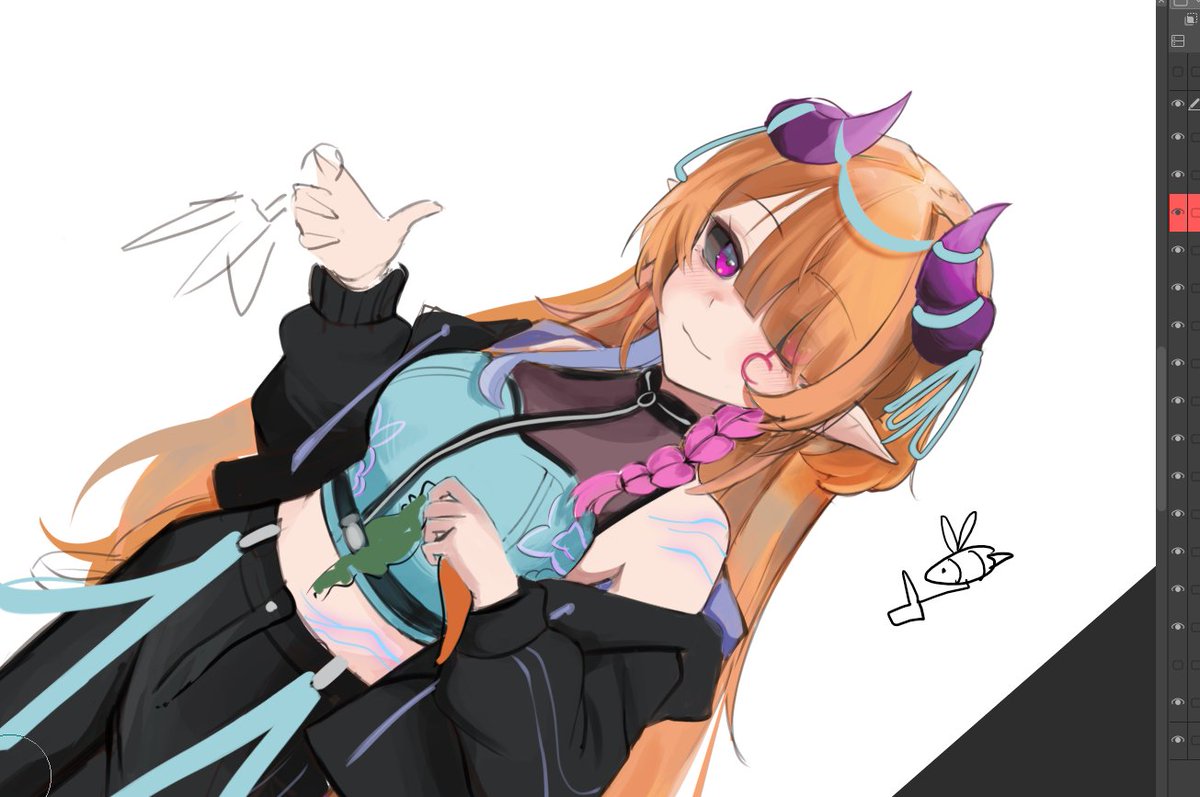 stream #wip collab with <a href="/VenBlueFrost/">VenVT Limited Slots On Vgen</a>  will finish soon (●'◡'●)