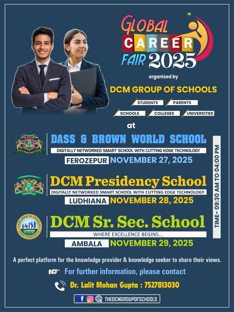 DCM Group of Schools tweet media