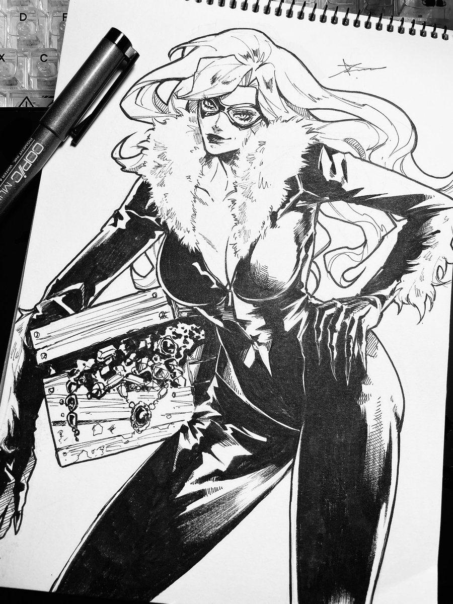 ブラックキャット🐈‍⬛　#MARVEL