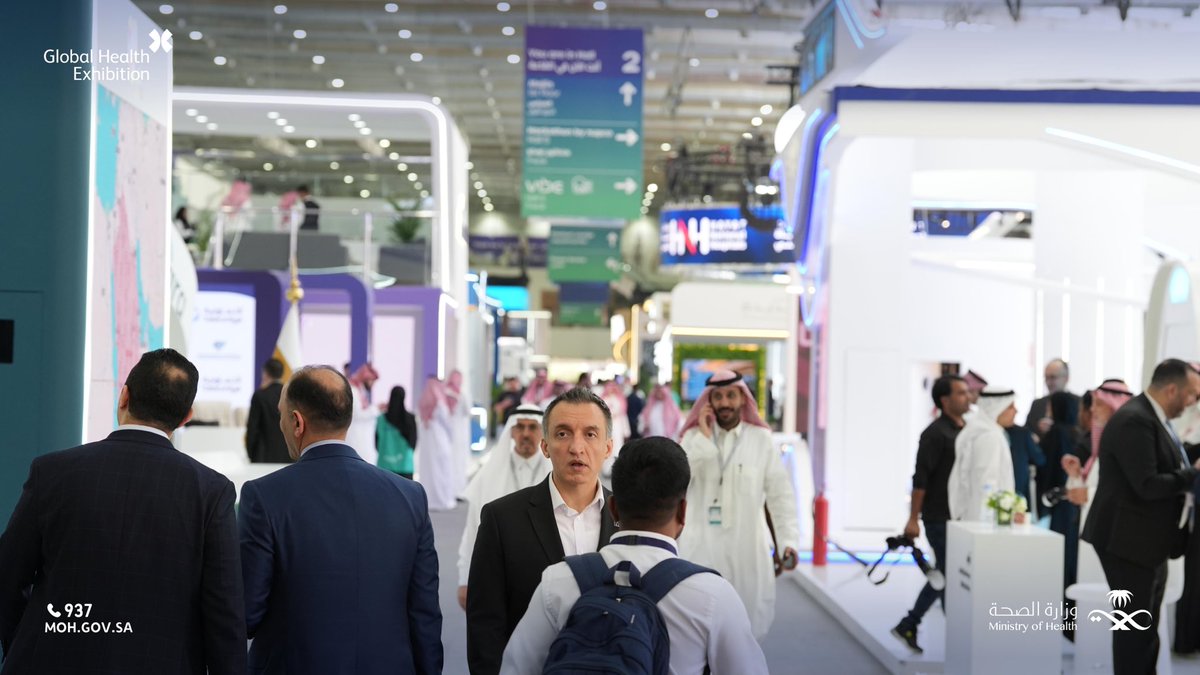من أرض الحدث…🇸🇦

ينطلق #ملتقى_الصحة_العالمي لاستكشاف أحدث الابتكارات والتقنيات الصحية، وبداية رحلة معرفية مميزة🔬✨