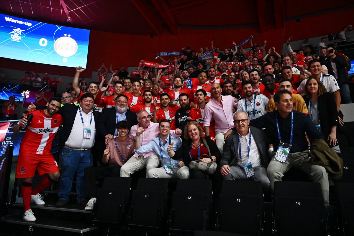 🏆🇪🇺 ¡Es semana de... 𝐔𝐄𝐅𝐀 𝐅𝐮𝐭𝐬𝐚𝐥 𝐂𝐡𝐚𝐦𝐩𝐢𝐨𝐧𝐬 𝐋𝐞𝐚𝐠𝐮𝐞!

¡Volvemos a soñar con Europa! 💭❤️🤍

#UCLFutsal #EuroJimbee