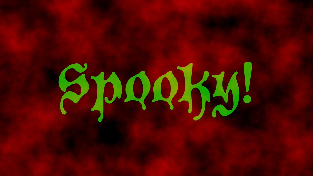 Get ready for a "spooky" messy video coming this Halloween!