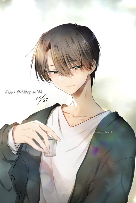 今日は #おやすみ兄妹 のお兄ちゃん、章くんの誕生日です〜!! (吸血鬼パロのアキくんも同日!)
