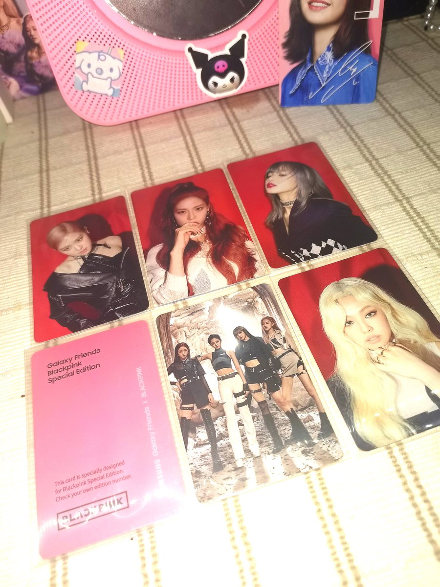 DeadlineO2's tweet image. Perfekpekpek korique may blackpink samsung photocard haver na meee so steal friess ko lng na get😝😝