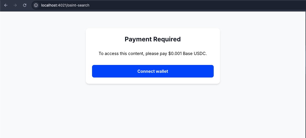 Reconlab_AI's tweet image. $RECON x x402 — pay-as-you-go access is here!
No wallet connection needed. Just pure utility. 
We keep building. Feedback always welcome! 
#RECONLAB #X402