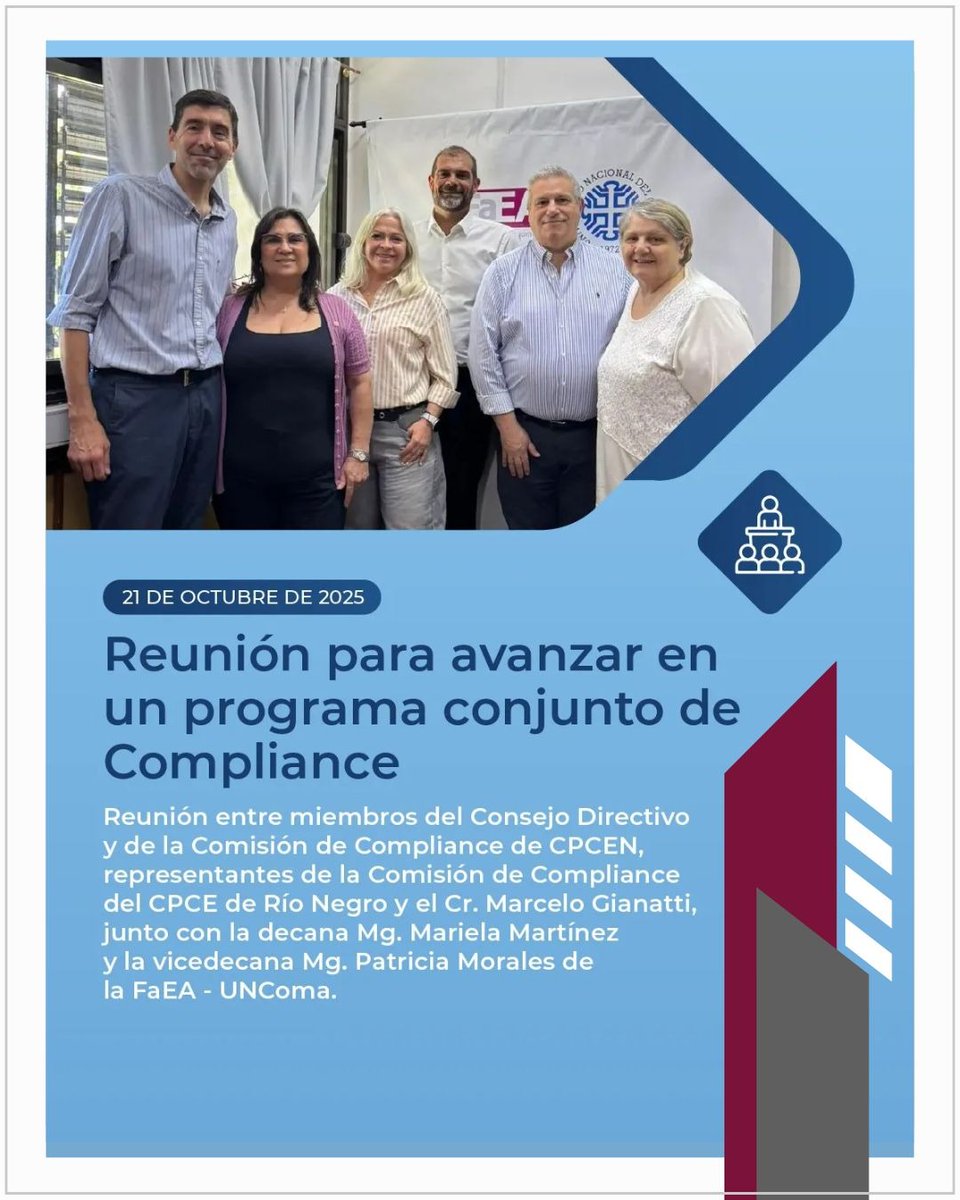Compliance con sello patagónico: la UNCo avanza en una diplomatura interinstitucional – Ver más uncoma.edu.ar/ultimas-notici…