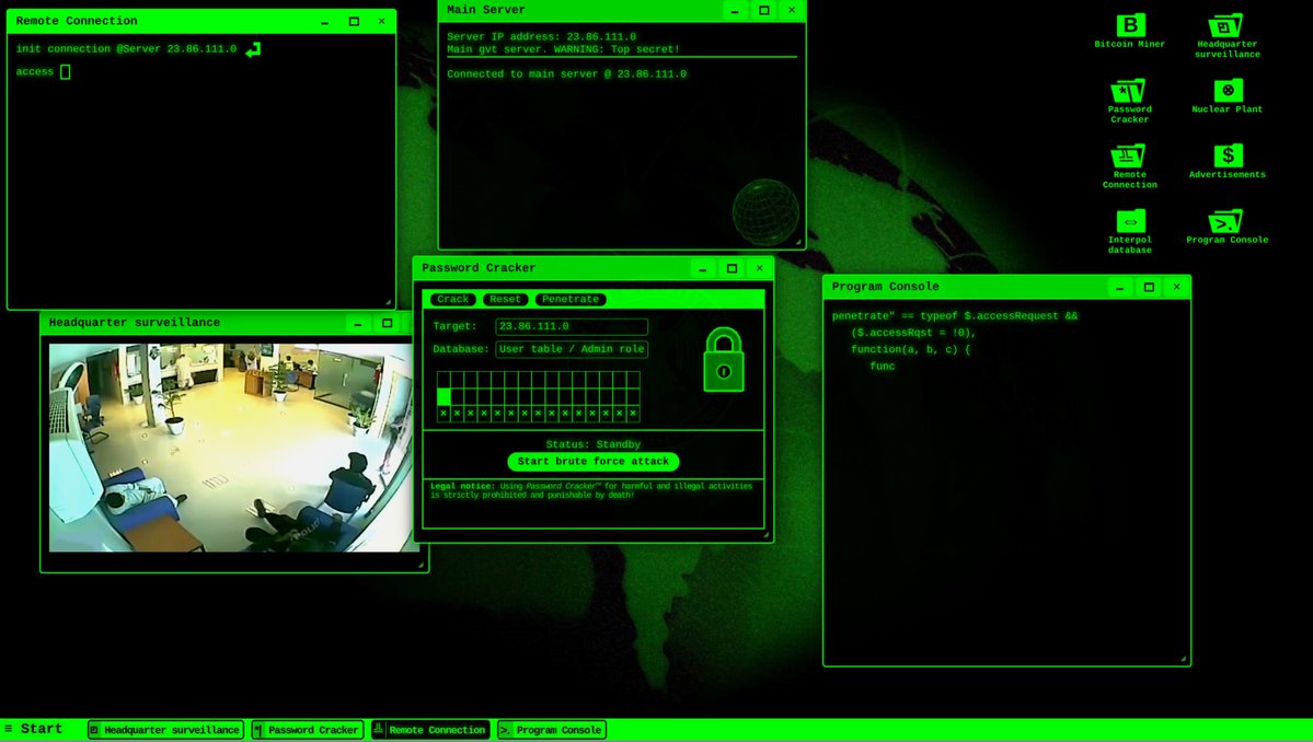 cyb3rops's tweet image. When the CFO walks in and you need to justify the budget for “research”
Hacking simulators
1. geekprank.com/hacker/
2. geektyper.com
3. hacker-simulator.com
4. pranx.com/hacker/
5. hackertyper.com
Pew Pew Maps
A. cybermap.kaspersky.com
B.…