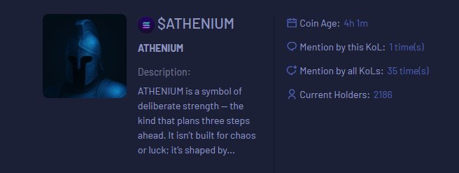 Nyla_001's tweet photo. $ATHENIUM gaining traction 👀 early signals look promising — community buzz building fast 🔥
#ATHENIUM #Solana #Crypto #Memecoin
@AmyAdamsDeFi @LiLiStormX @OctoToolsLive @silentminter71 https://t.co/cmnMKuFUMf
