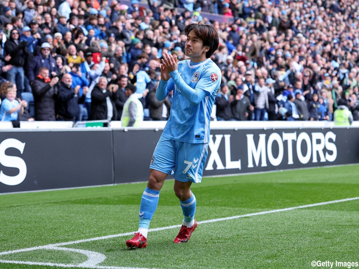 Coventry City サード　坂元達裕　オーセンティック ゲキサカ on X