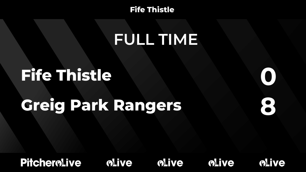 FULL TIME: Fife Thistle 0 - 8 Greig Park Rangers
#FIFGRE #Pitchero
pitchero.com/clubs/fifethis…