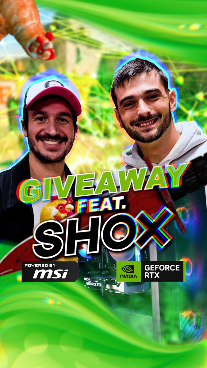 🎁 Alerte concours !
Apparement y a un pc powered by <a href="/msifrance/">MSI France</a>  a gagner avec <a href="/shoxCSGO/">Richard Papillon</a> et <a href="/NVIDIAGeForceFR/">NVIDIA GeForce FR</a> ici👀

Pour y participer : 
👉gleam.io/bSLkU/pc-gamer…