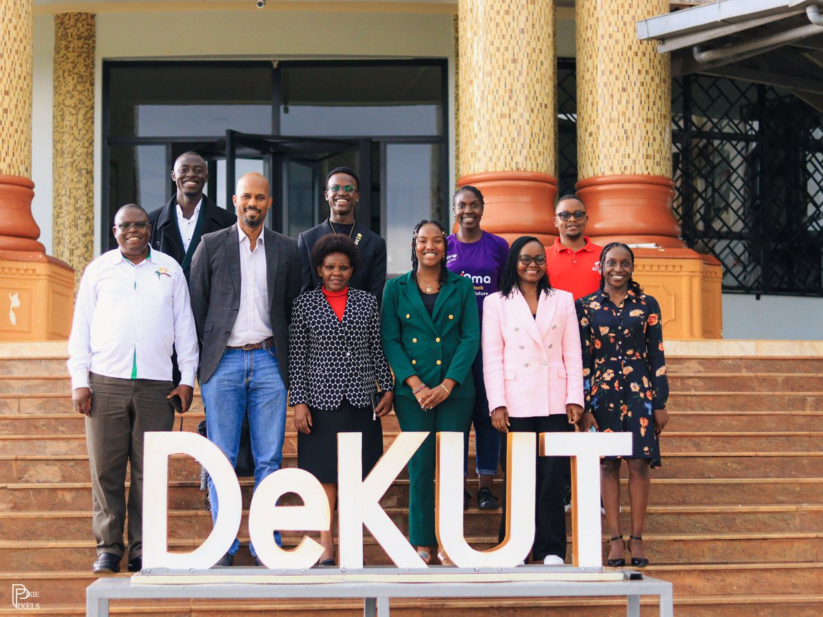 YunitokKenya's tweet photo. The #YomaCampusTour stopped by @DeKUTkenya  for the Storytelling &amp; AI Marketing Masterclass 🎯

Students explored how creativity + tech = real impact 🌍✨
Empowering youth to learn, earn &amp; lead change through #Yoma 🚀
#YouthInnovation #AIForGood #DigitalSkills #YomaWorld https://t.co/oa5nvpoEJH