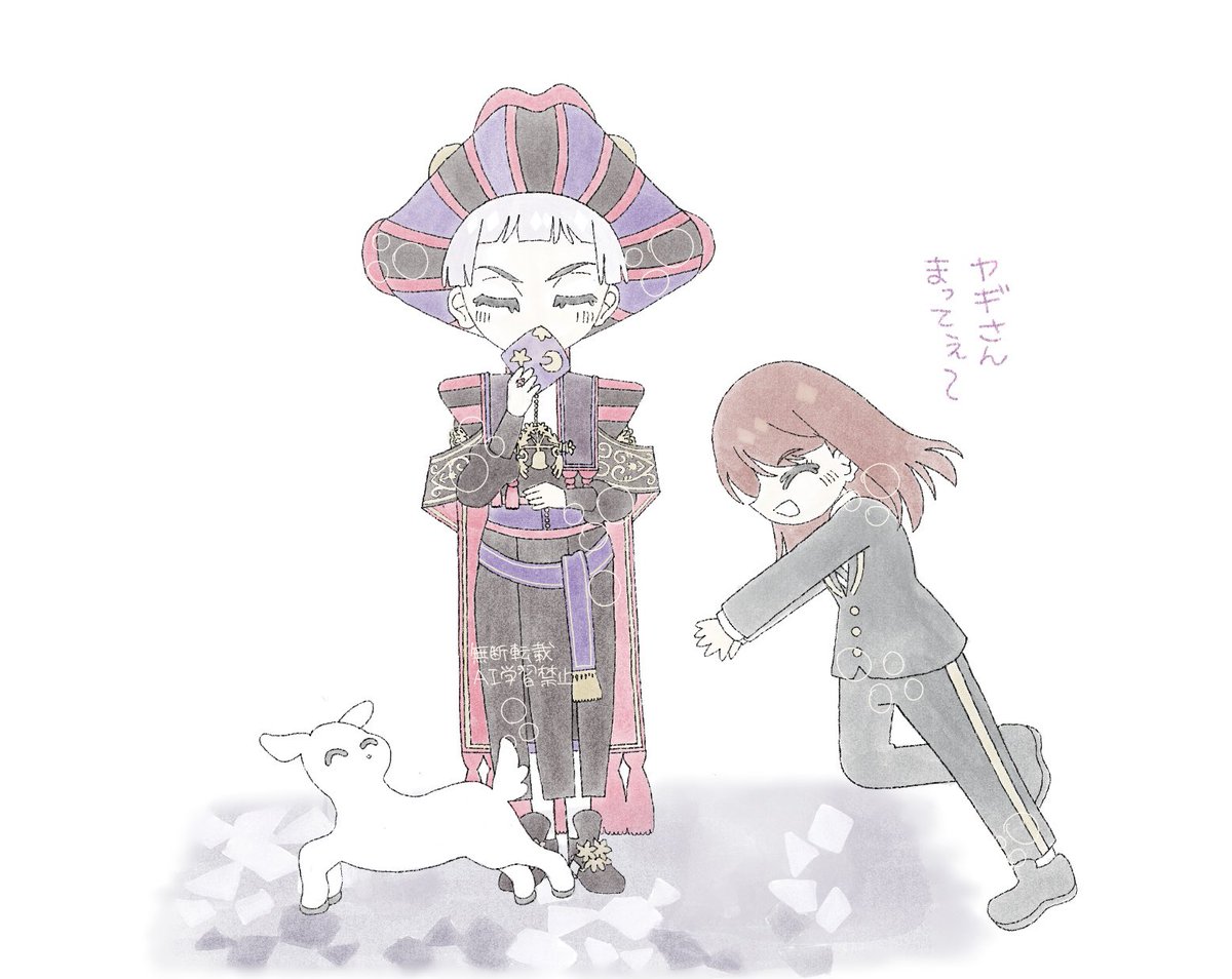 omizuhaoic's tweet image. おまけ。ロロ監♀