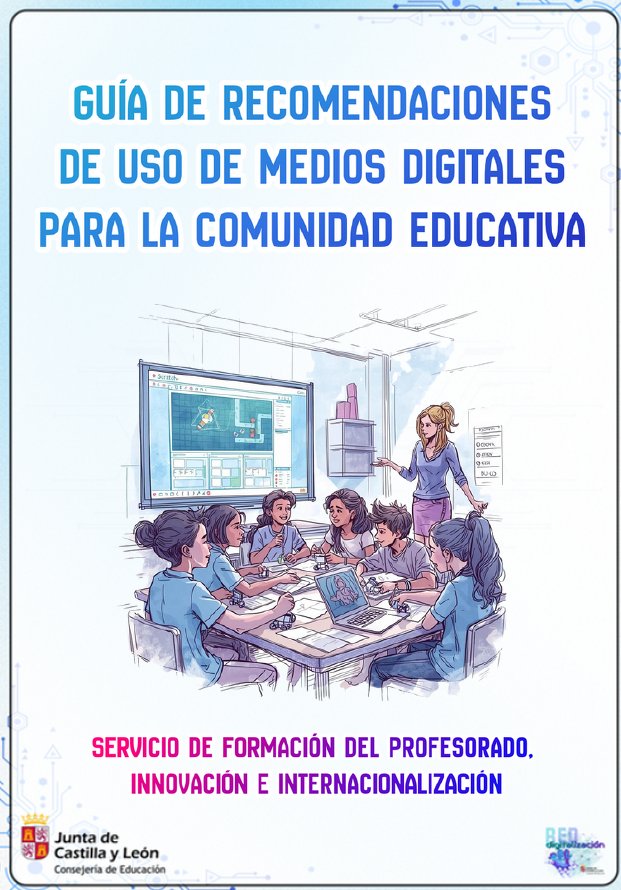 Publicada la nueva guía de recomendaciones de uso de medios digitales para la comunidad educativa <a href="/educacyl/">Educación JCyL</a> dentro del Plan de Seguridad y Confianza digital de la Consejería de educación de Castilla y León, plan referente a nivel internacional.
educa.jcyl.es/plandesegurida… 
#PSCD