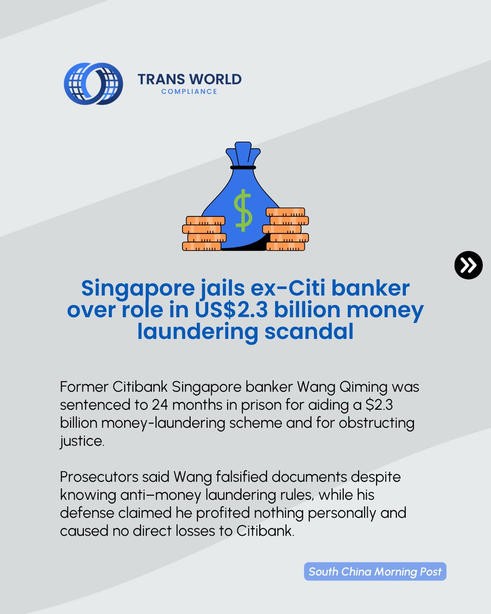 TransWorldComp's tweet image. #News | Pardons, penalties, and prison terms remind us: financial crimes carry legal and reputational costs that ripple across borders and markets, no matter how powerful the players.

Read more here: hubs.la/Q03Q8WSs0

#Compliance #AML #Crypto
