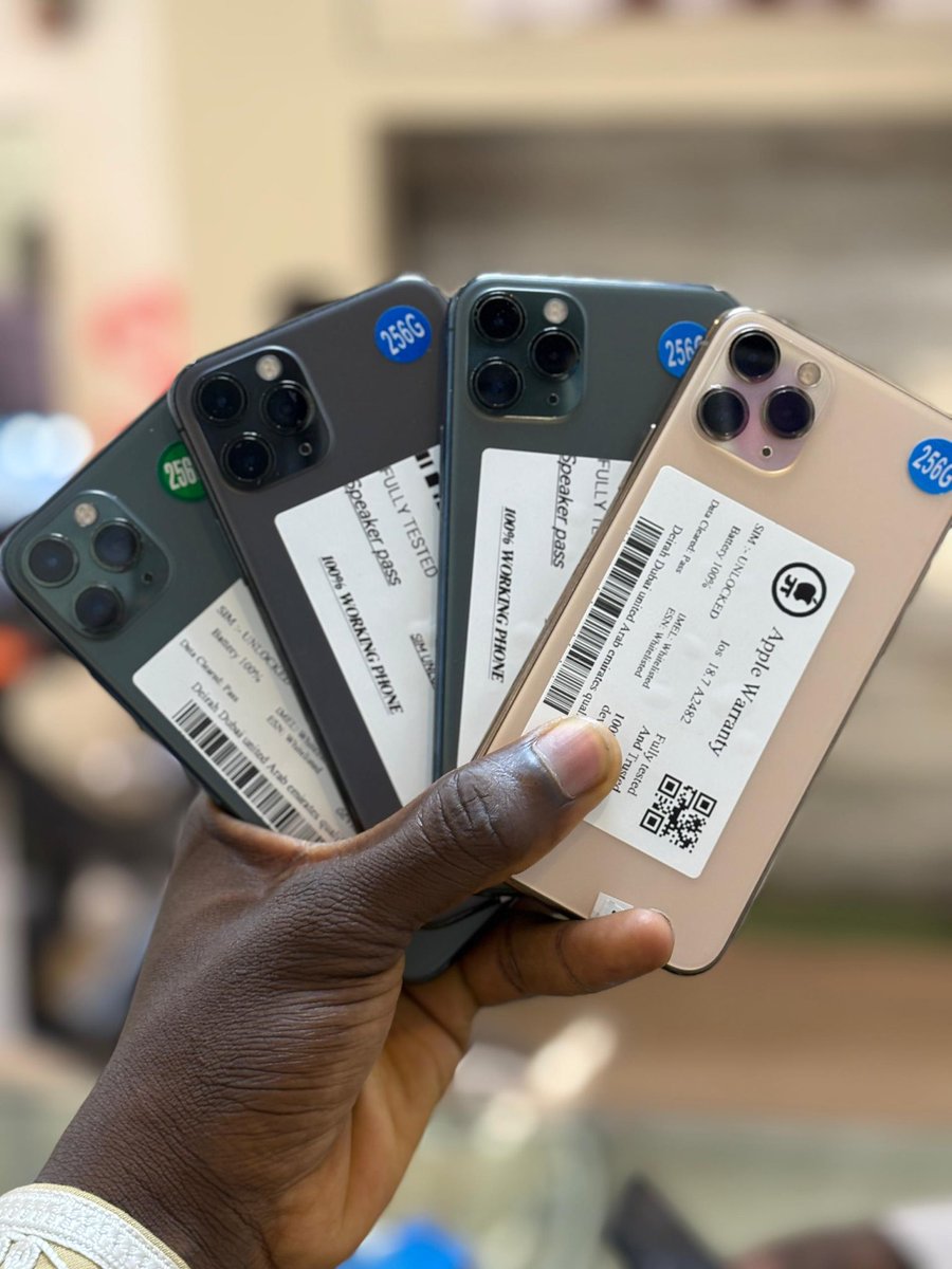 Ambassador phones and Accessories (@ambassador__car) on Twitter photo Uk 🇬🇧 iPhone 11pro 256gb
Face ID And everything intact 
🏷 375k
Kindly repost please 
Nationwide delivery Uk 🇬🇧 iPhone 11pro 256gb
Face ID And everything intact 
🏷 375k
Kindly repost please 
Nationwide delivery