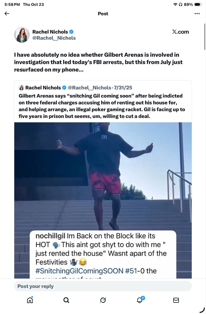 I don’t understand. Why make a post like this and not think people are supposed to think you wasn’t involved in snitching?