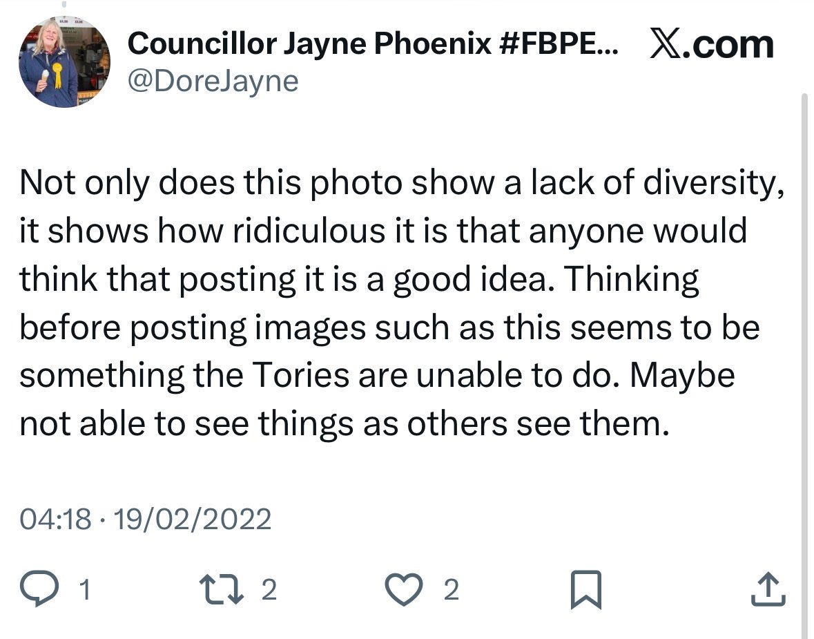 She does. She's lying.