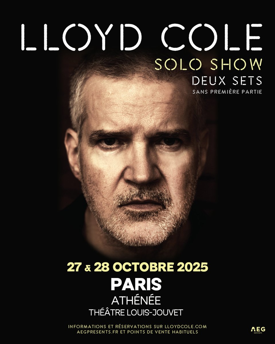 I'm playing Paris tonight &amp; tomorrow night. I think there are a few tickets left, maybe... It would be nice to be sold out both nights. It's a beautiful theatre. Very exciting.  Ticket links, etc, at my website lloydcole dotcom / LIVE